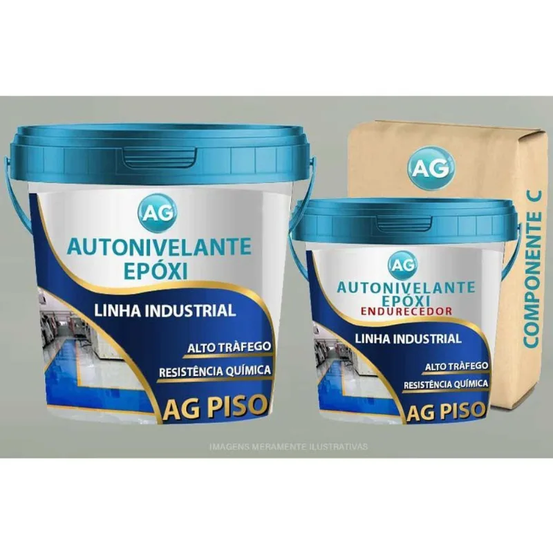 Autonivelante Industrial Branco Papiro Ag - Ral9018 15Kg