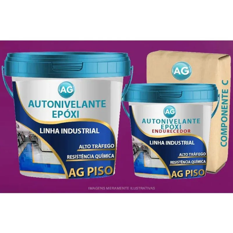 Autonivelante Industrial Roxo Trafego Ag - Ral4006 15Kg