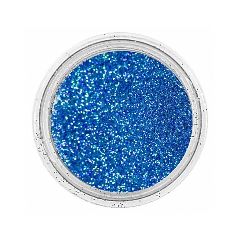 Glitter Azul Holográfico Ag 50g
