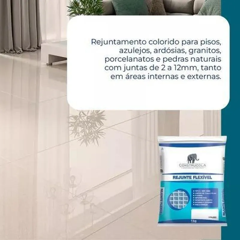 Variacao Rejunte Construcola