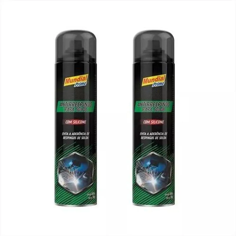 Kit 2 Antirrespingo Para Solda Com Silicone Em Spray 400ml