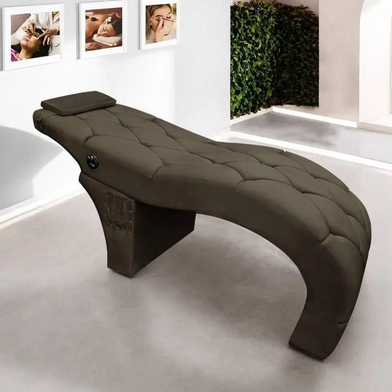 Maca Estética Soft Com Massagem Para Design De Sobrancelhas - Cílios Veludo Marrom Sofa Store