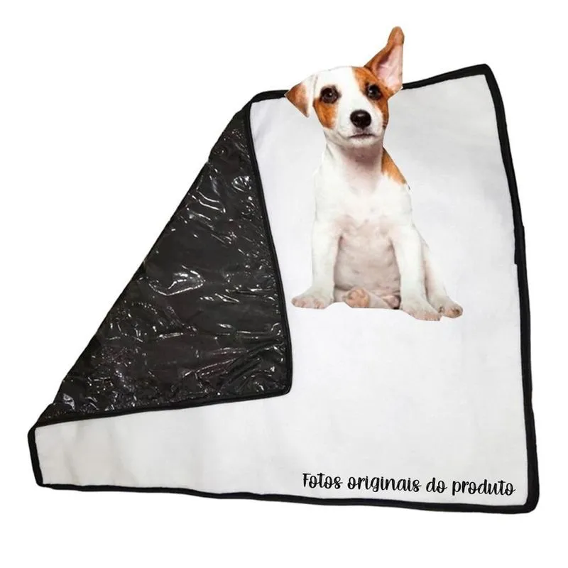 Tapete Absorvente Dupla Camada P/ Cães - Lavável - 60x80 Cm