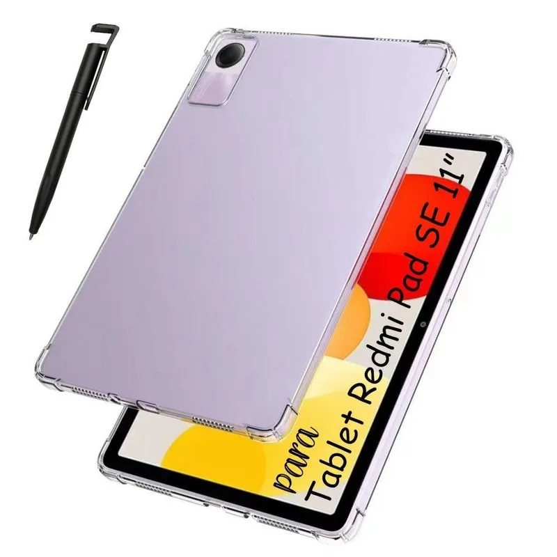 Capa Silicone Para Redmi Pad Se 11 Polegadas + Caneta