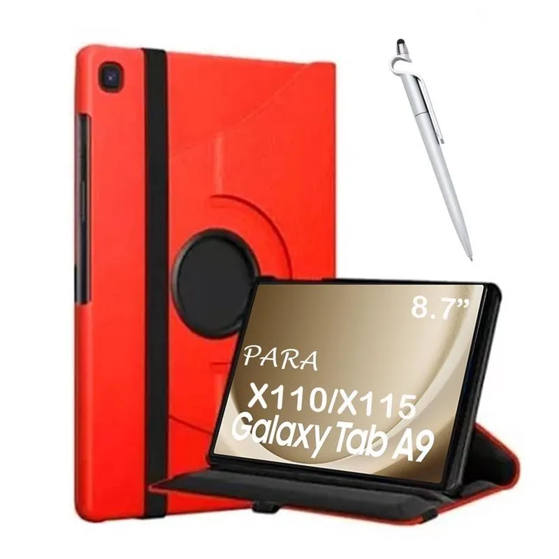 Melhor Capa Giratória Para Tablet Galaxy A9 8.7 + Caneta