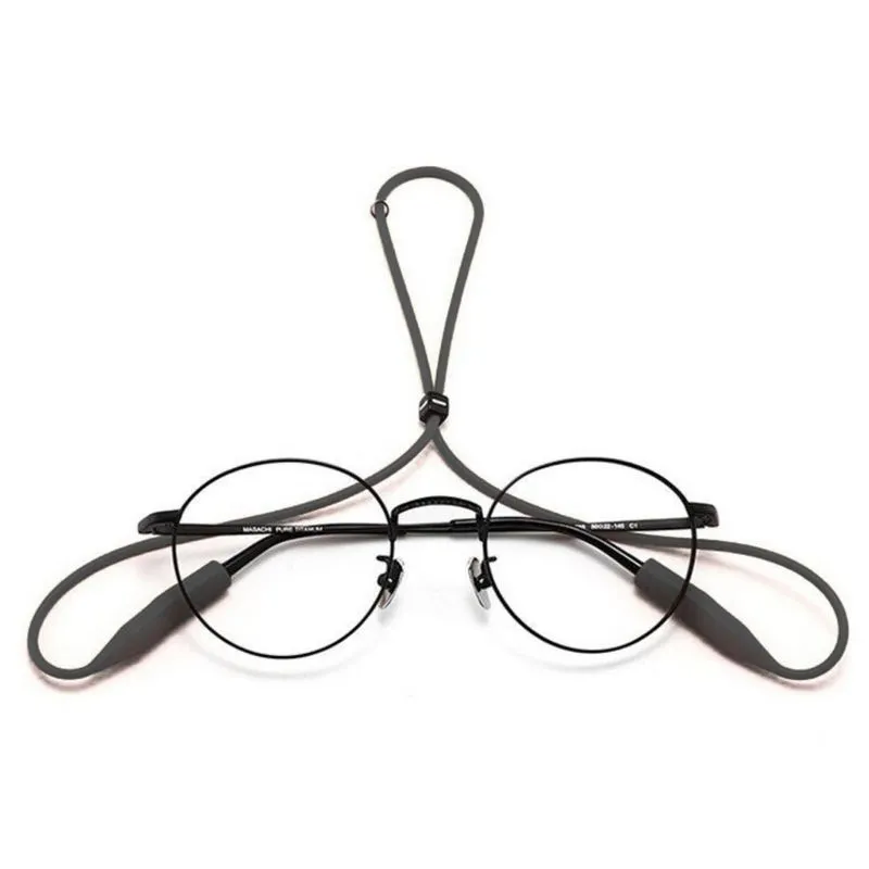 01 Cordinha Óculos Cordão Moda Corrente Silicone- Laranja