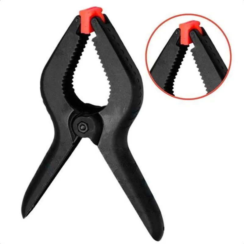 Grampo Nylon Multiuso Aperto Rápido Garra Pinça Fundo 4