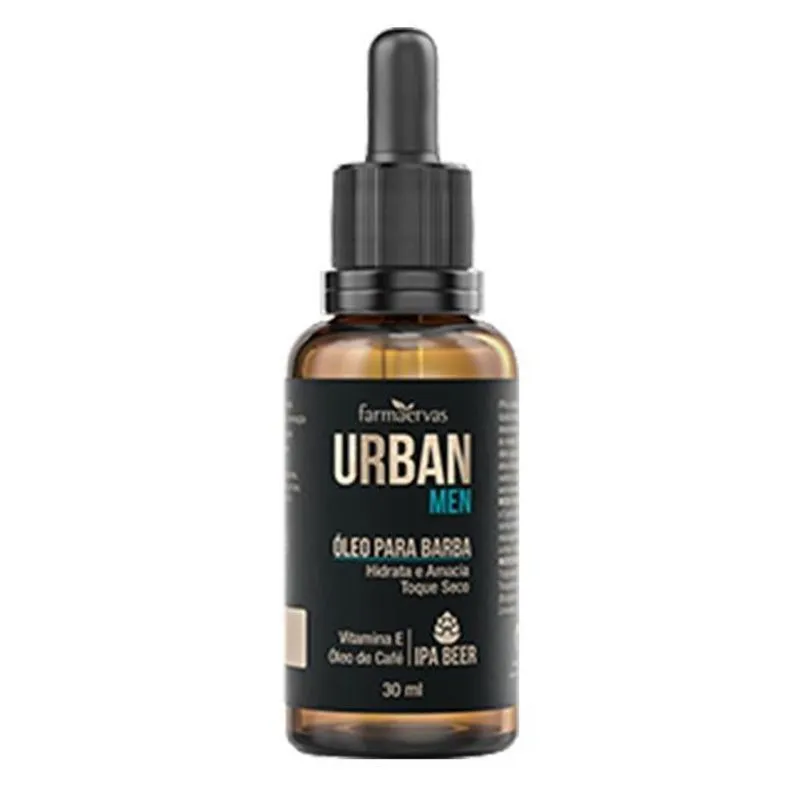 Óleo Para Barba Ipa Urban Men 30ml - Farmaervas
