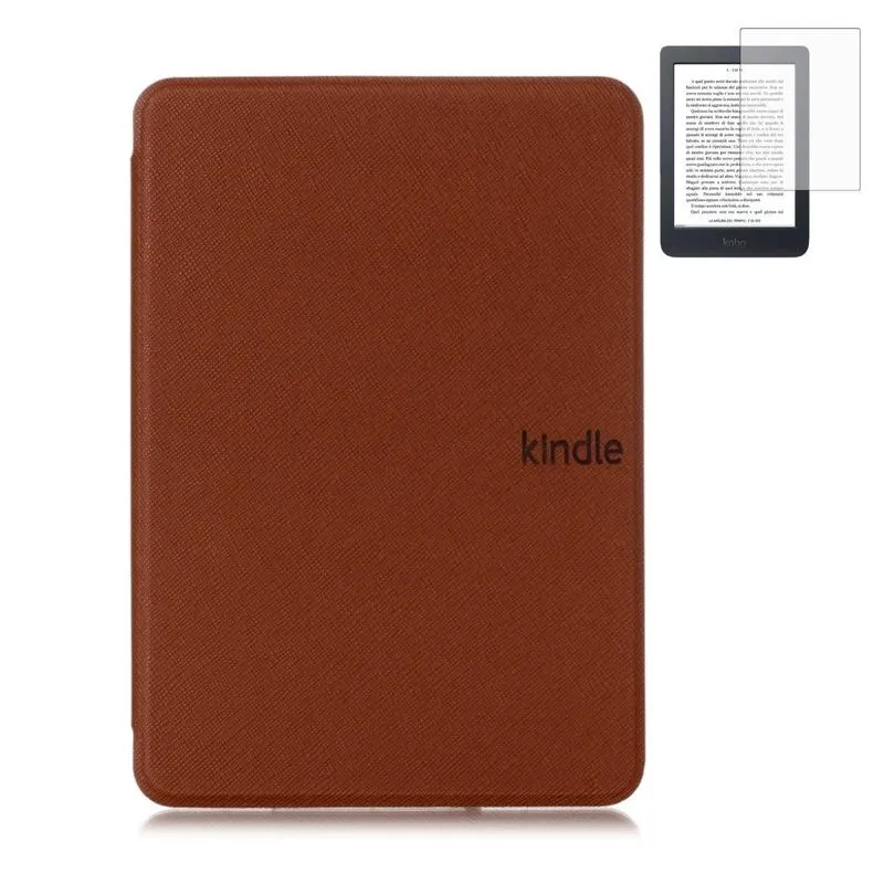Capa Smartcase Magnética Para Kindle 11 2022 C2v2l3 + Vidro
