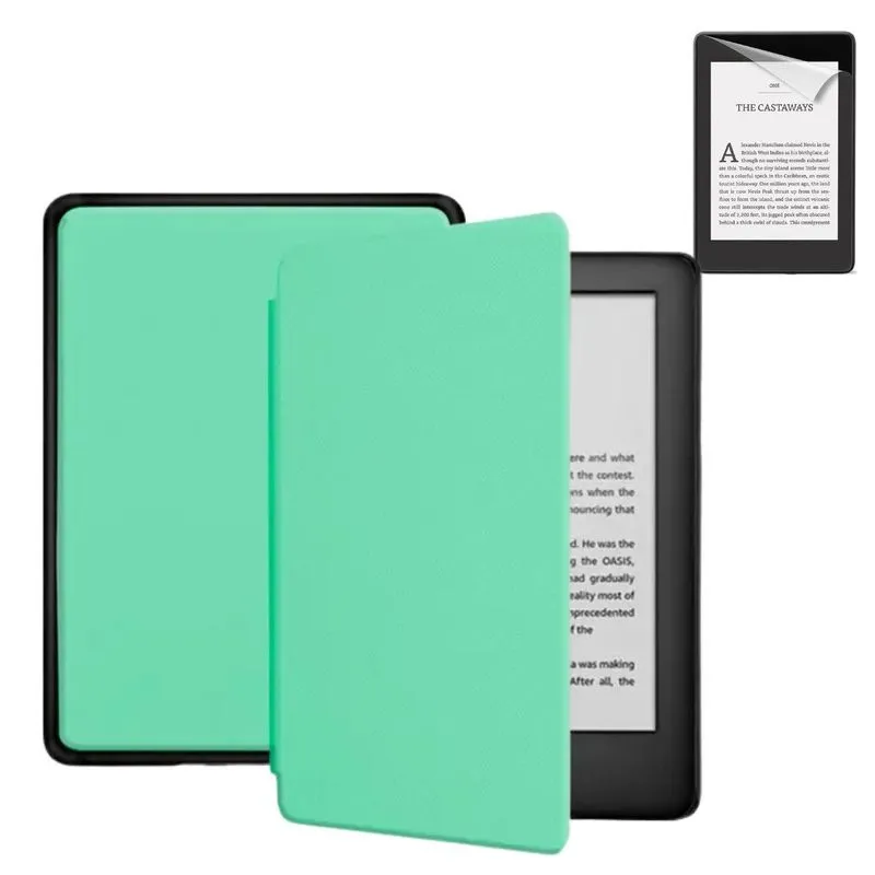 Capa Couro Magnética Para Kindle 2022 11 Geração + Película