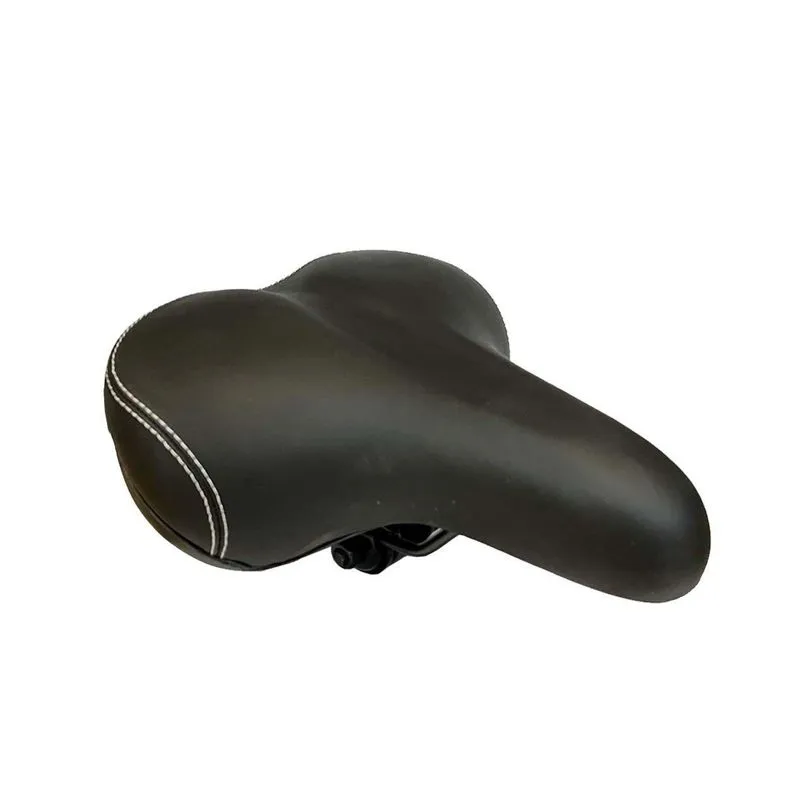Selim Plus Bicicleta Bike 2 Molas Conforto Preto 25 X 21 Cm