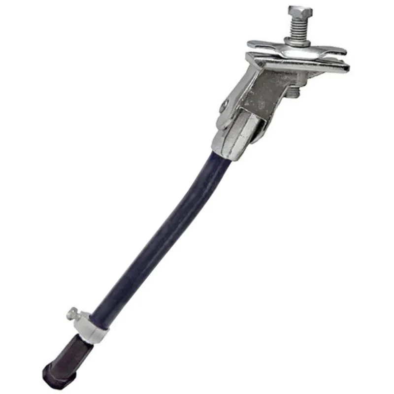Descanso Pé Central Aluminio Bike Com Regulagem Aro 16 Ao 29