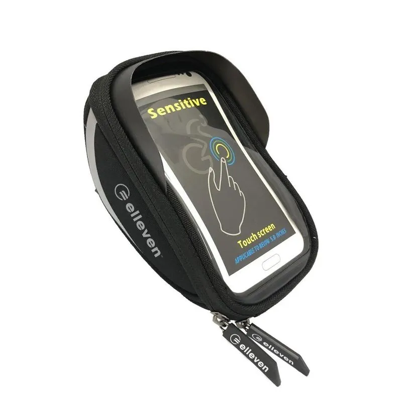 Bolsa Suporte Celular Bicicleta Guidão 5.8 Preto 0.35l