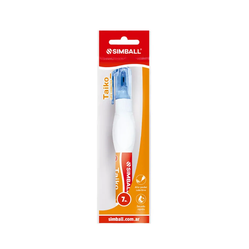Lápiz Corrector Líquido 7 Ml x 1 Un Simball