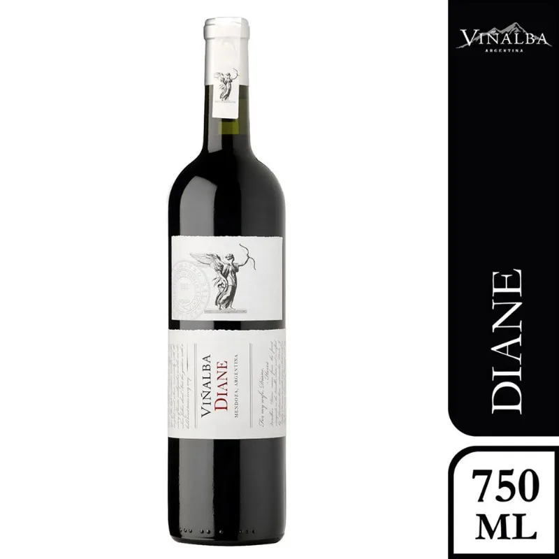 Vino tinto Malbec Viñalba Diane 750 ml