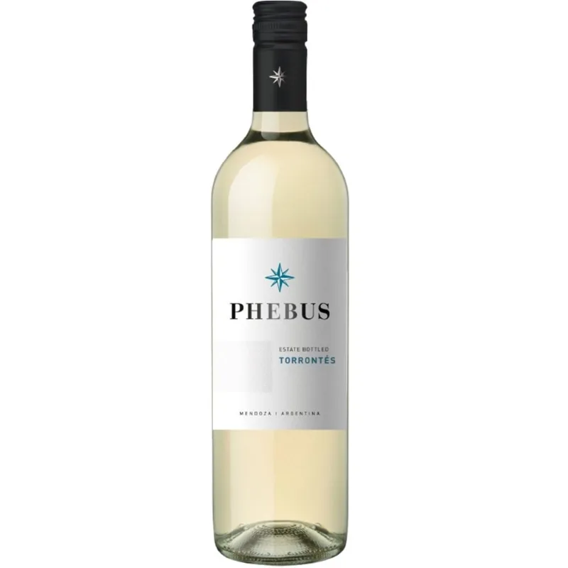 Vino blanco Torrontés Phebus en botella 750 ml