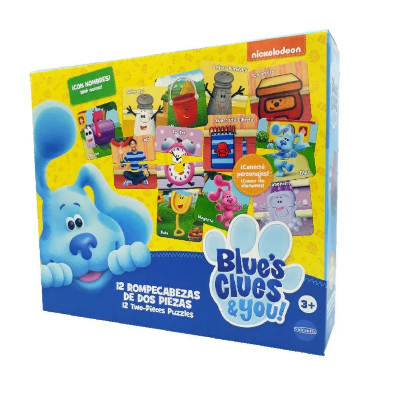 Rompecabezas pistas de blues grande 12 piezas x 2 unidades
