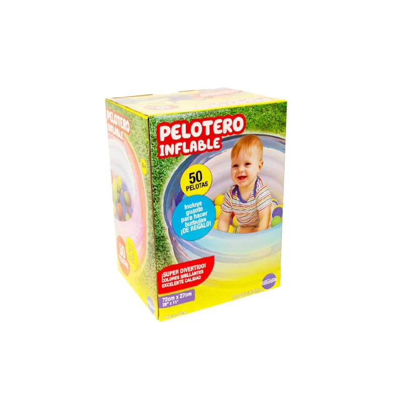 Pelotero Inflable 3 Anillos Vulcanita