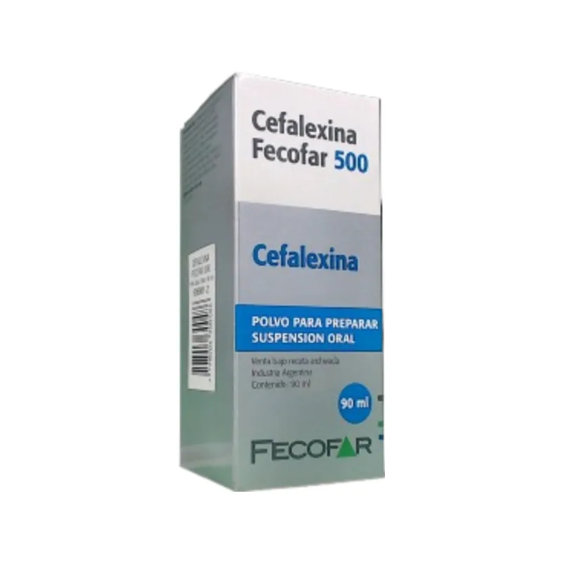 Cefalexina Fecofar Cefalexina 500 mg Suspensión x 90 ml