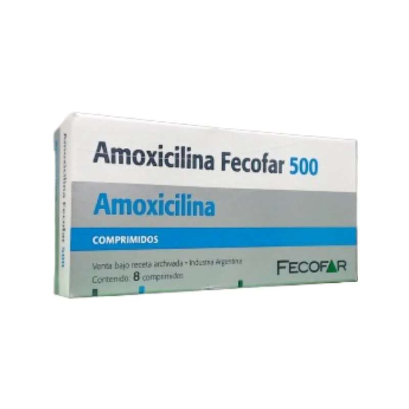 Amoxicilina Fecofar Amoxicilina 500 mg x 8 Comp