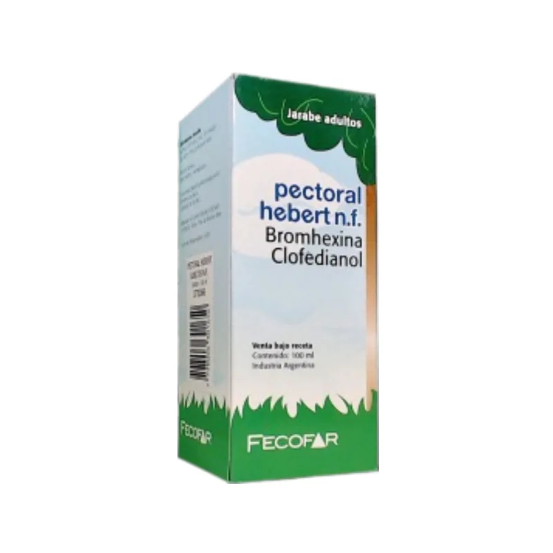 Pectoral Hebert N.F. Clofedianol + Bromhexina Jbe.x 100 ml