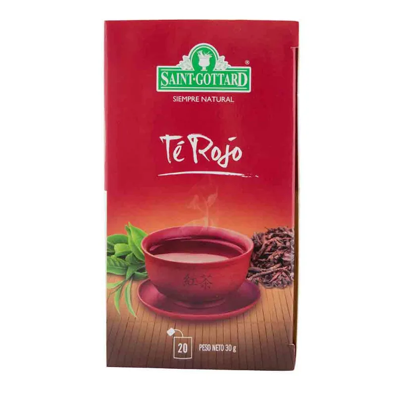 Té Saint Gottard Saquitos Rojo 20 U