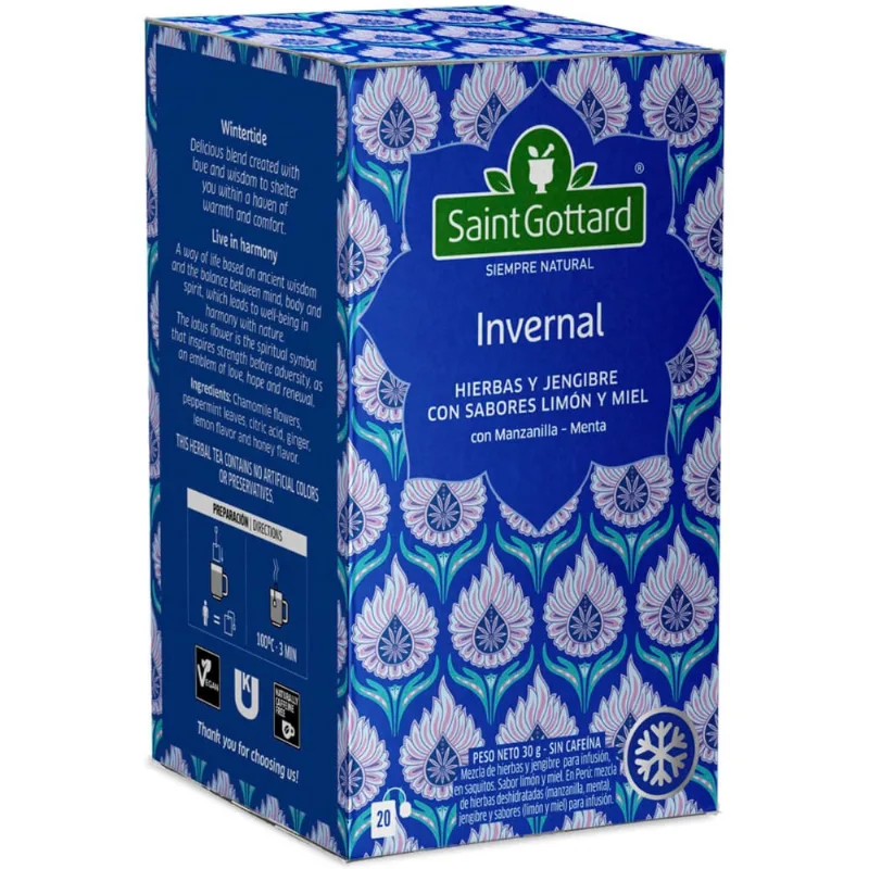 Té Saint gottard invernal 20 uni
