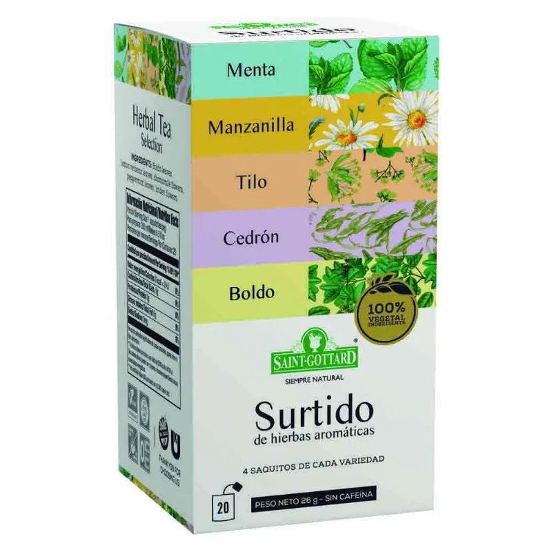 T? Saint Gottard Manzanilla 20 Gr Té Saint Gottard Manzanilla 20 Gr
