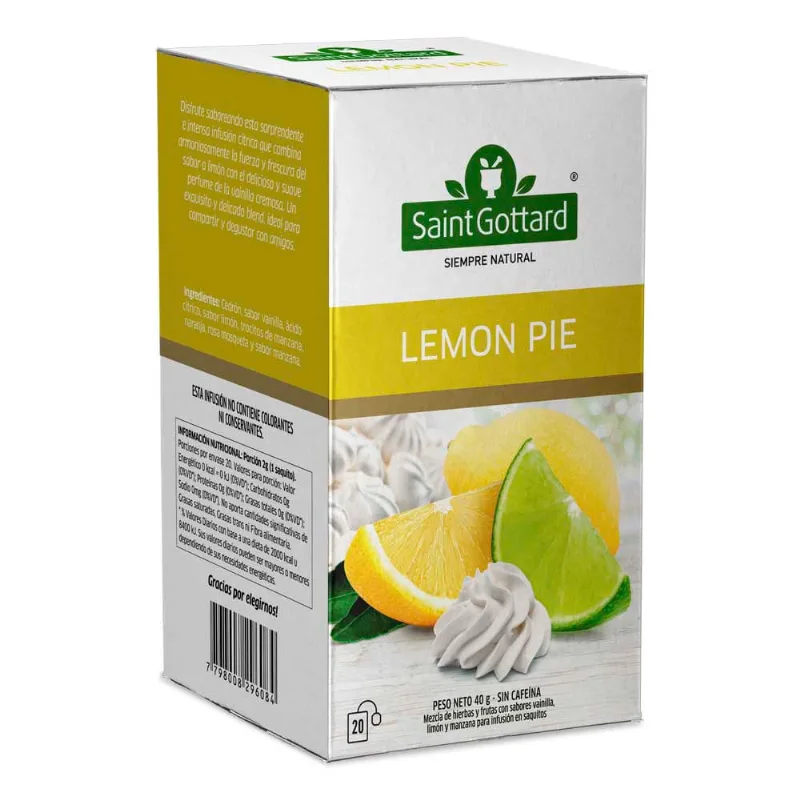 Té Lemon Pie Saint Gottard
