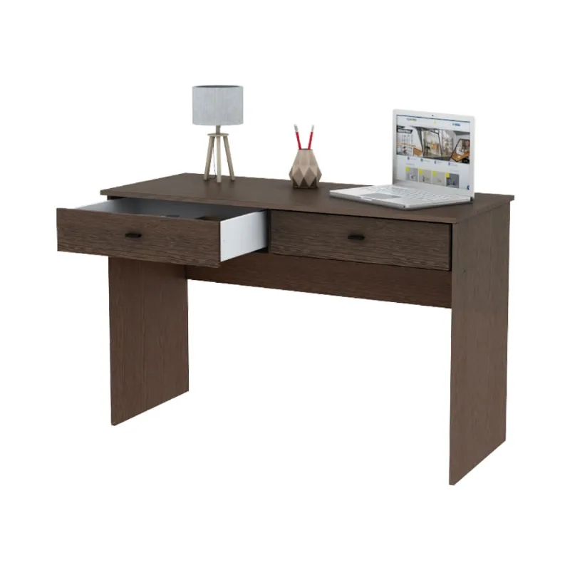Escritorio Oficina con 2 Cajones Mueble Centro Estant