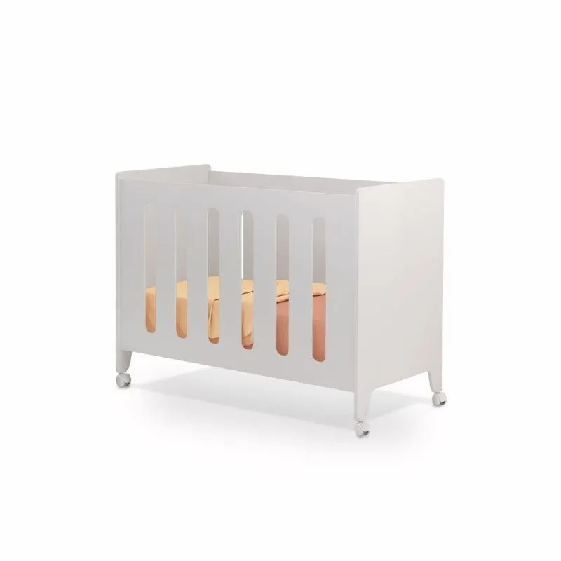Berço Moises Exclusivo Encanto Com 2 Regulagem 100% Mdf - Branco