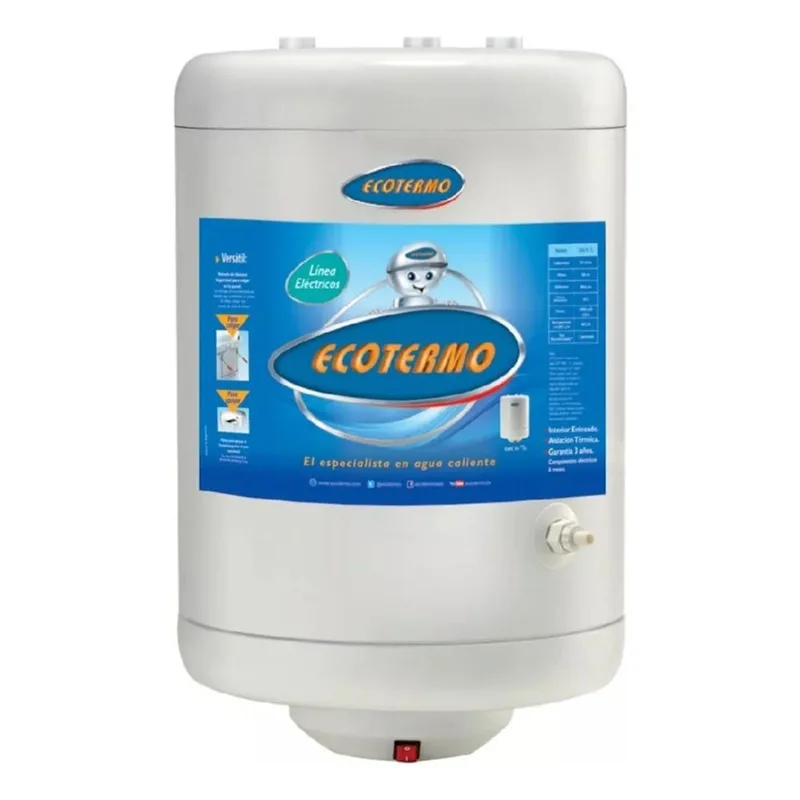 Termotanque Electrico Ecotermo Elec 53 Le Cs 49l 1400w