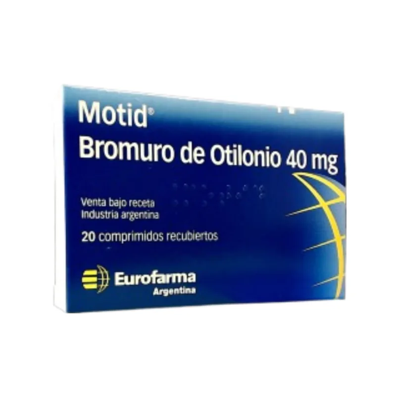 Motid Otilonio,Bromuro 40 mg x 20 Comp