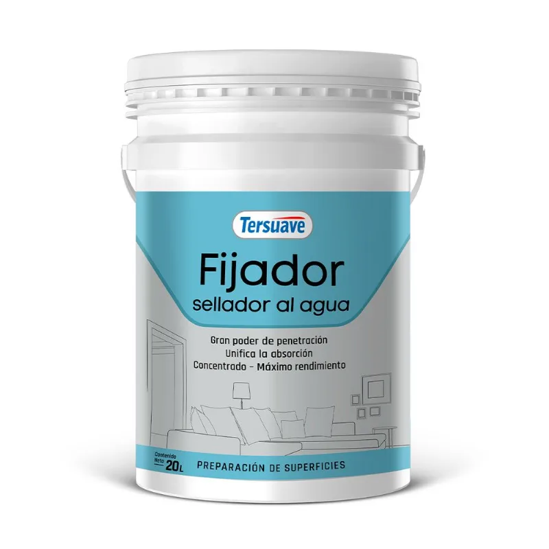 Fijador Al Agua Tersuave 20 Lt sellador fijador