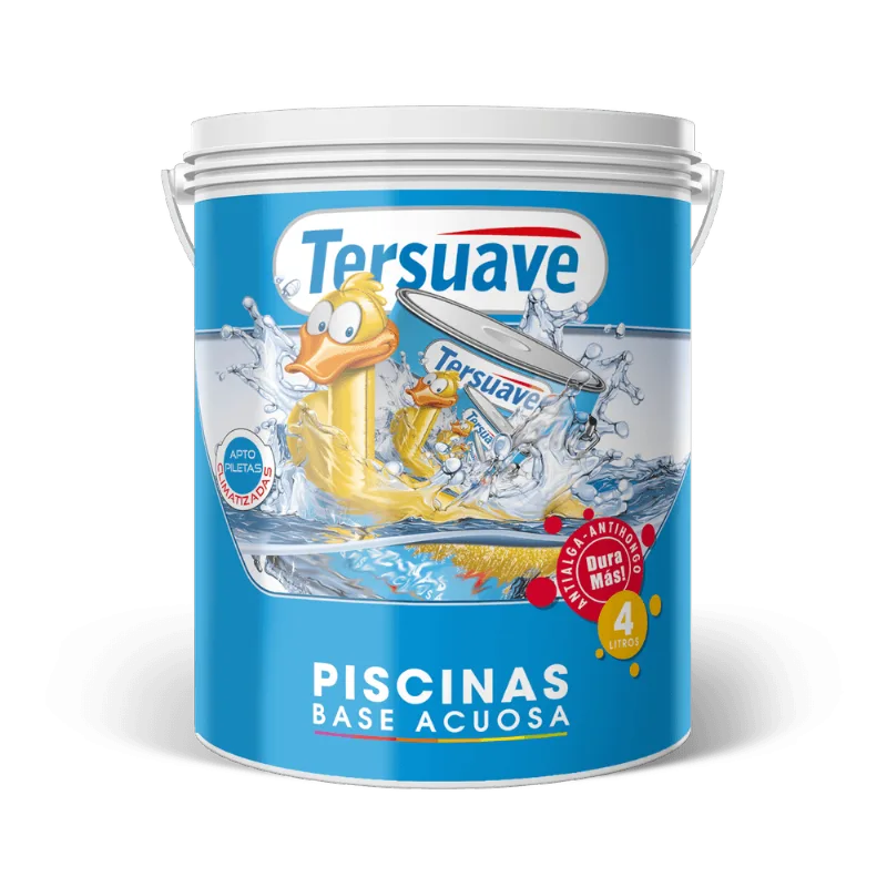 Pintura para Piletas Blanco Acuosa Tersuave 1 LITRO