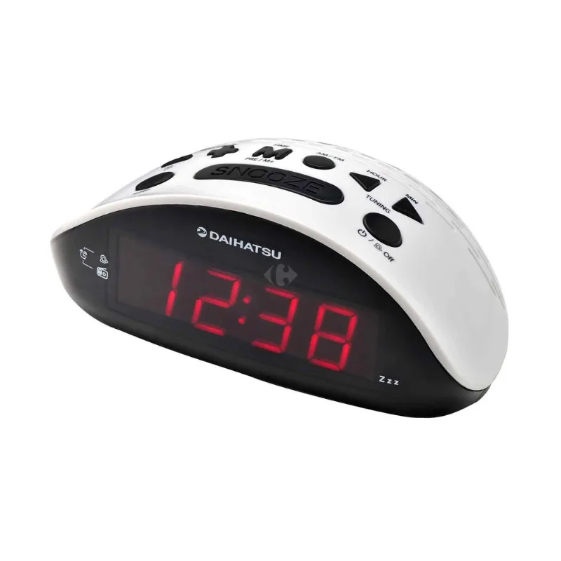 Radioreloj Daihatsu D-RR17 blanco