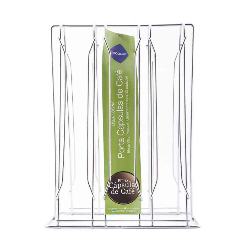 Exhibidor De Cápsulas De Café Dolce Cromo Soldart