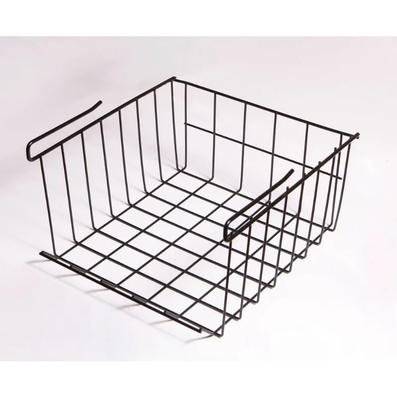 Canasto Soldart organizador para colgar 30x28x18cm negro