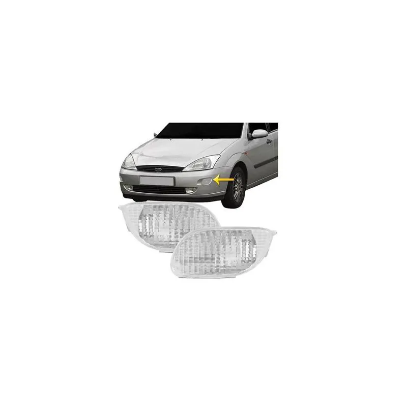 Par Pisca Parachoque Dianteiro Focus 1999 2000 01/02 Cristal
