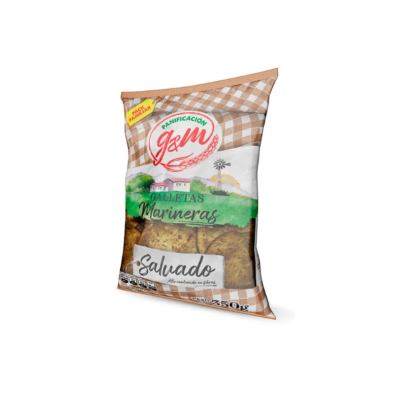 Galletitas Marineras Salvado Gym 350 Gr