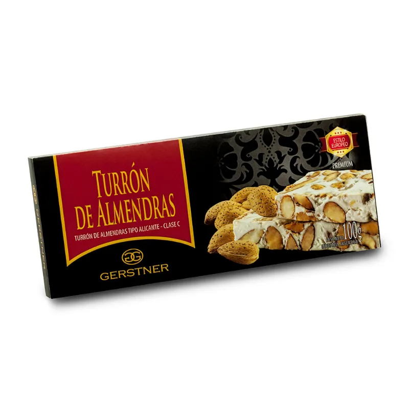 Turron De Almendras-con Almendras-caja-gr.-100