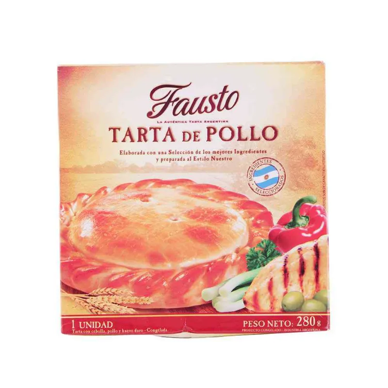 Tarta Individual Fausto De Pollo 280 Gr
