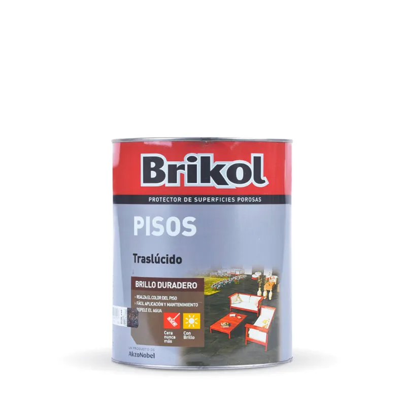 Impermeabilizante para Pisos Brikol 1 lt Negro