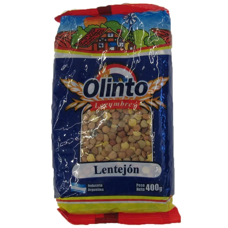 Lentejones Olinto bolsa 400 g.