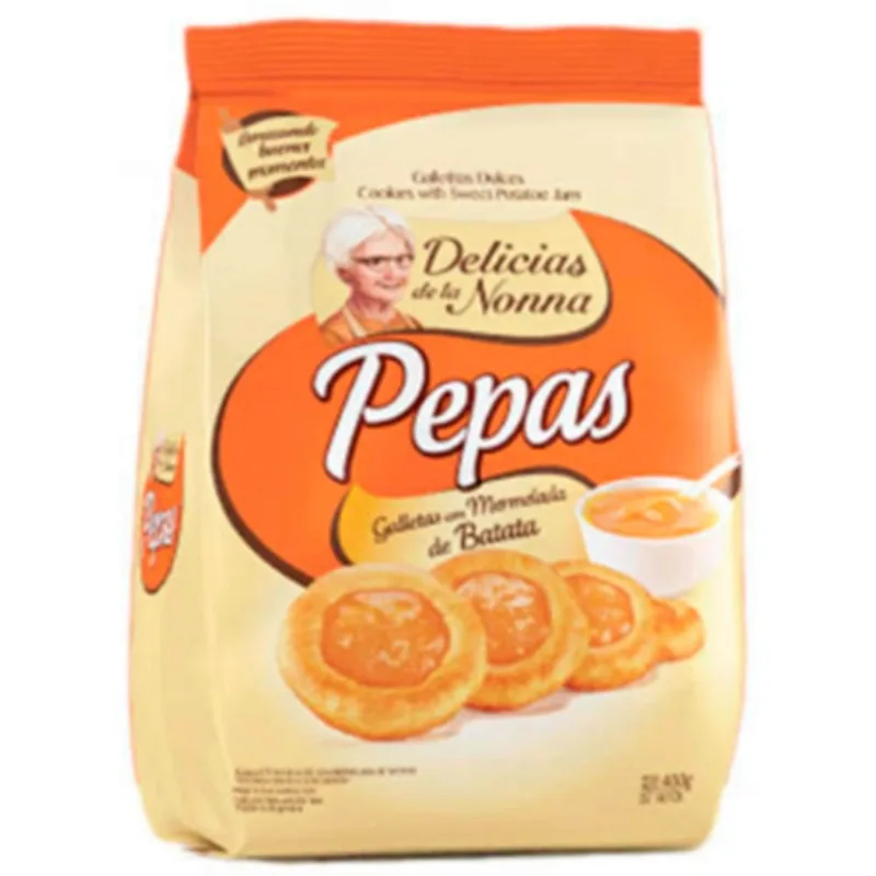 Galletitas pepa con batata Delicias de la nona 300 g.