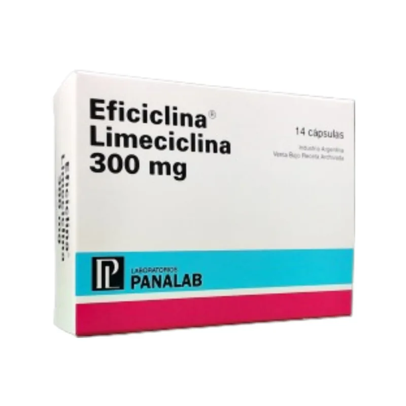 Eficiclina Limeciclina 300 mg x 14 Cáps