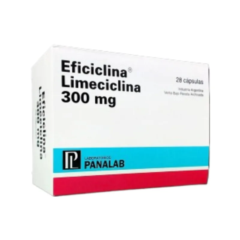 Eficiclina Limeciclina 300 mg x 28 Cáps