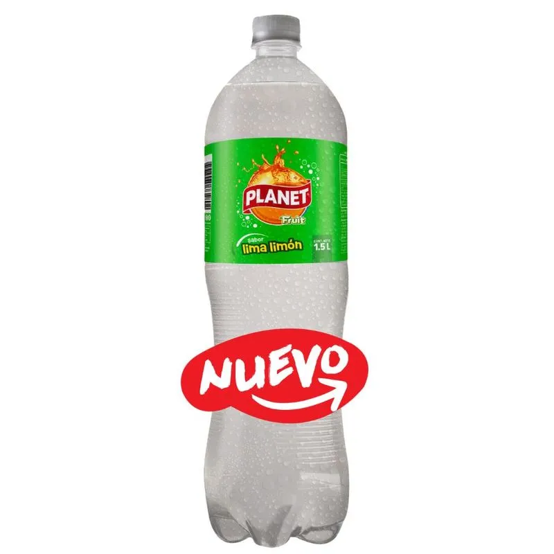 Gaseosa Lima Limón Planet 1,5 Lt.