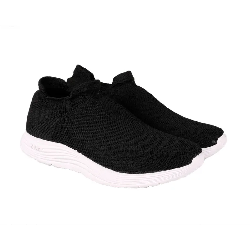 Zapatilla Hombre Tejida Negro Pv22 Urb