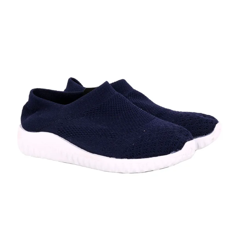 Zapatilla Niño Tejida Azul Ma Pv22 Urb